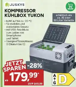 Marktkauf Juskys kompressor kühlbox yukon Angebot