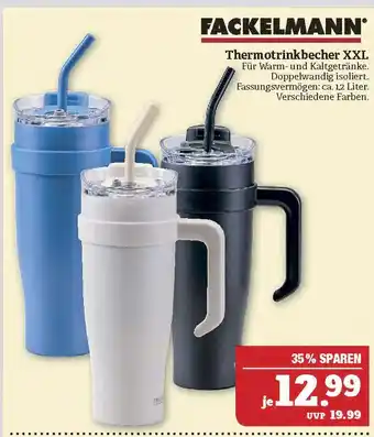 Marktkauf Fackelmann thermotrinkbecher xxl Angebot