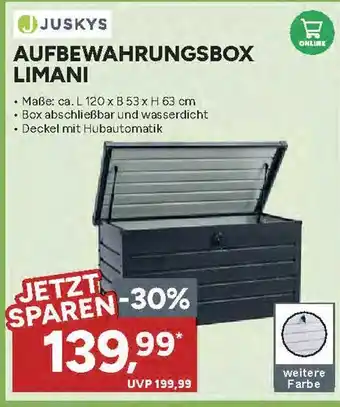 Marktkauf Juskys aufbewahrungsbox limani Angebot