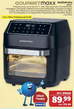 Marktkauf Gourmetmaxx heißluftofen Angebot