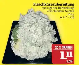 Marktkauf Frischkäsezubereitung Angebot