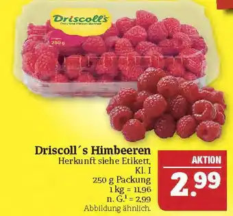 Marktkauf Driscoll's himbeeren Angebot