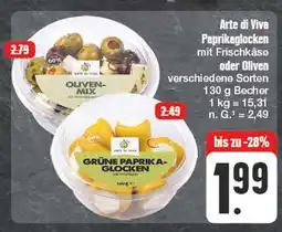 Edeka Arte di viva paprikaglocken oder oliven Angebot