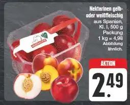 Edeka Nektarinen gelb- oder weißfleischig Angebot