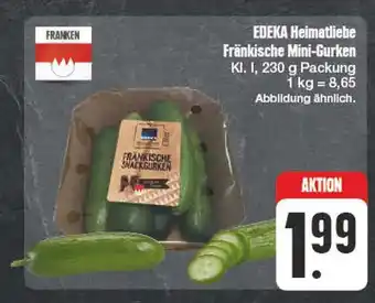 Edeka Edeka heimatliebe fränkische mini-gurken Angebot