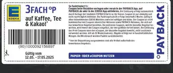 Edeka Edeka kaffee, tee & kakao Angebot