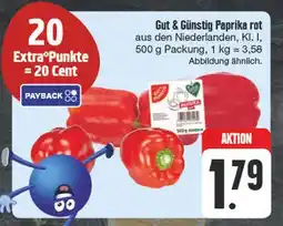 Edeka Gut & günstig paprika rot Angebot