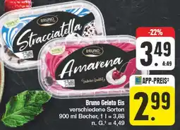 Edeka Bruno stracciatella oder amarena Angebot
