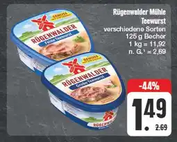 Edeka Rügenwalder mühle teewurst Angebot