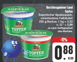 Edeka Berchtesgadener land topfen Angebot