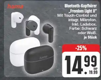 Edeka Hama bluetooth-kopfhörer „freedom light ii“ Angebot