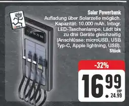 Edeka Solar powerbank Angebot