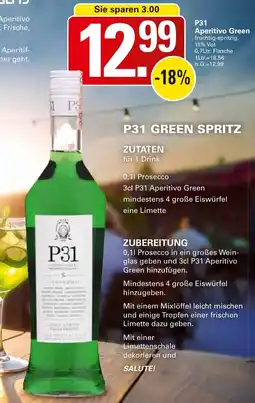 WEZ P31 Aperitivo Green Angebot