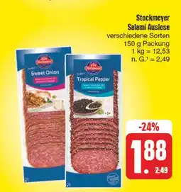 Edeka Stockmeyer sweet onion oder tropical pepper Angebot