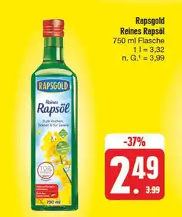 Edeka Rapsgold reines rapsöl Angebot