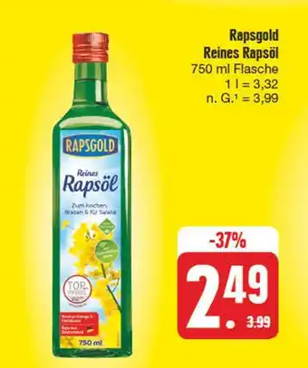 Edeka Rapsgold reines rapsöl Angebot