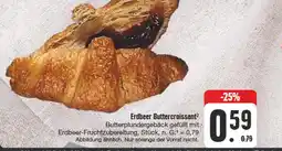 Edeka Erdbeer buttercroissant Angebot