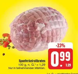Edeka Spanferkelrollbraten Angebot
