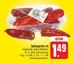 Edeka Spitzpaprika rot Angebot