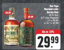 Edeka Don papa masskara oder baroko rum Angebot