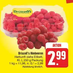 Edeka Driscoll's himbeeren Angebot