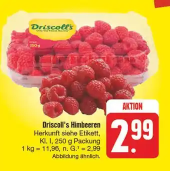 Edeka Driscoll's himbeeren Angebot