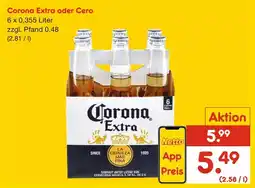 Netto Marken-Discount Corona extra oder cero Angebot
