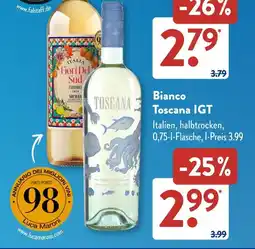 Aldi Süd Fiori del sud bianco toscana igt Angebot