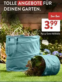 Aldi Süd Pop-up-garten-abfallsäcke Angebot