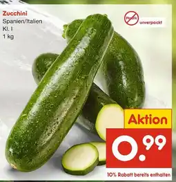Netto Marken-Discount Zucchini Angebot