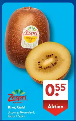 Aldi Süd Zespri kiwi, gold Angebot