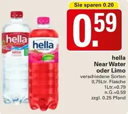 WEZ hella Near Water oder Limo Angebot