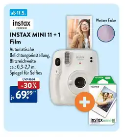 Aldi Süd Instax instax mini 11 + 1 film Angebot