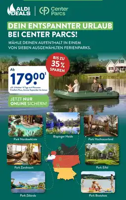 Aldi Süd Aldi deals dein entspannter urlaub bei center parcs! Angebot