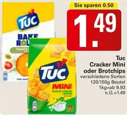 WEZ Tuc Cracker Mini oder Brotchips Angebot