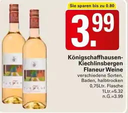 WEZ Königschaffhausen Kiechlinsbergen Flaneur Weine Angebot