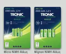 Lidl Tronic Akkus Angebot