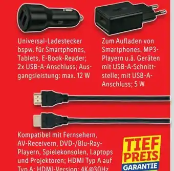 Lidl Tronic USB-Ladegerät Angebot