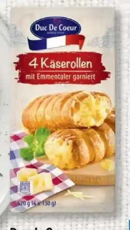 Lidl Duc De Coeur 4 Käserollen Angebot