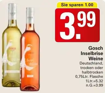 WEZ Gosch Inselbrise Weine Angebot