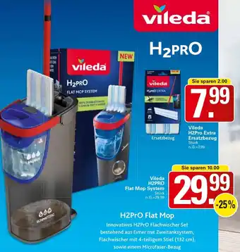 WEZ Vileda H2PRO Flat Mop System Angebot