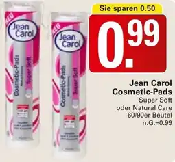 WEZ Jean Carol Cosmetic-Pads Angebot