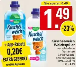 WEZ Kuschelweich Weichspüler Angebot
