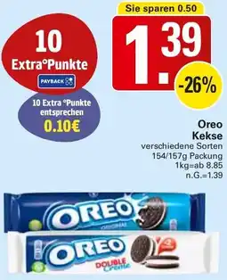 WEZ Oreo Kekse Angebot