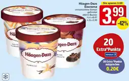 WEZ Häagen-Dazs Eiscreme Angebot