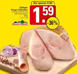 WEZ Bauern Gut Saftiger Prager Schinken Angebot