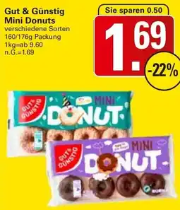 WEZ Gut & Günstig Mini Donuts Angebot