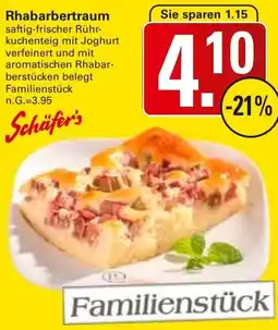 WEZ Schäfer's Rhabarbertraum Angebot
