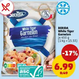 PENNY BERIDA White Tiger Garnelen Angebot