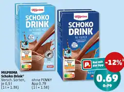 PENNY MILPRIMA Schoko Drink Angebot